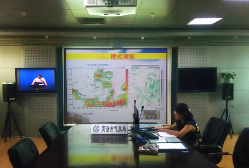 市氣象部門與商洛日報擴大合作
