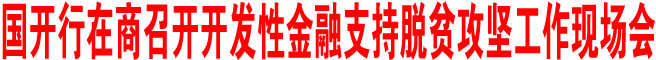 國(guó)開(kāi)行在商召開(kāi)開(kāi)發(fā)性金融支持脫貧攻堅(jiān)工作現(xiàn)場(chǎng)會(huì)