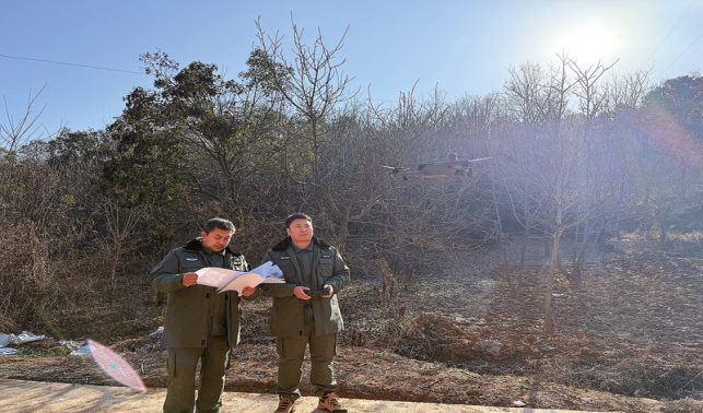 為保護青山插上科技翅膀