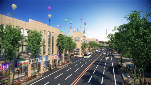 鑫泰商貿城效果圖