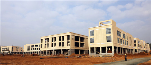 建設中的西城區城市綜合體項目