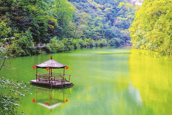 22℃商洛康養名片——金絲峽